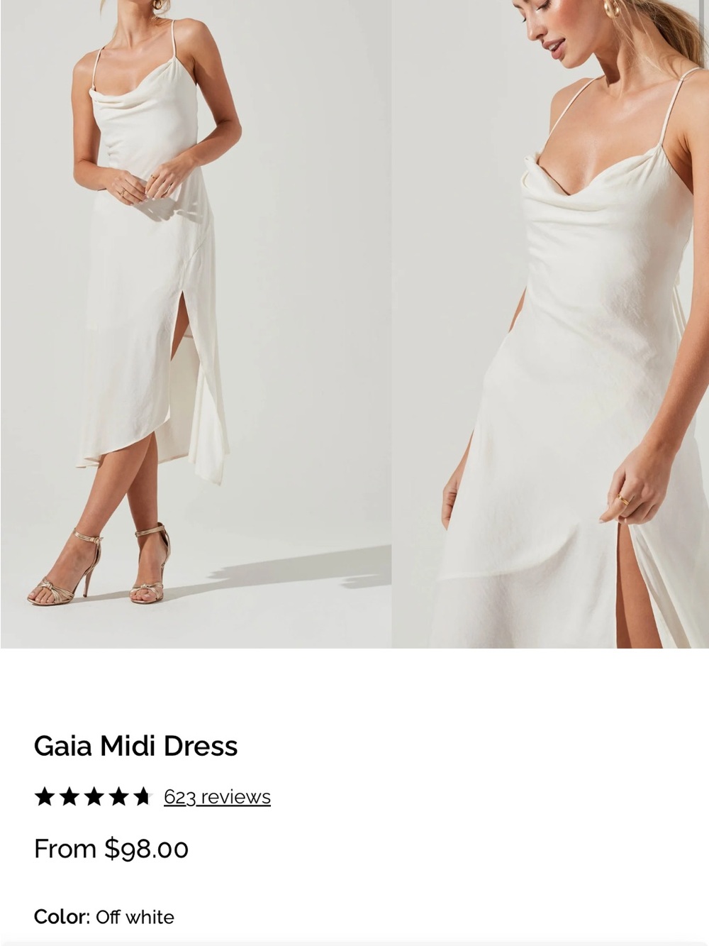 Astr The Label - Black Maxi Slip Floral Gaia Slip Dress - Picture 5 of 6